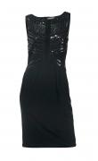 Designer-Kleid mit Pailletten schwarz