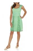 Designer-Kleid mit Spitze mint