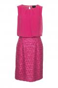 Designer-Kleid mit Spitze pink