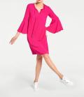 Designer-Kleid mit Volants pink