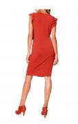 Designer-Kleid rot