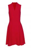 Designer-Kleid rot Gr. 34