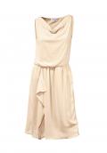 Designer-Kleid sand