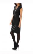 Designer-Kleid schwarz