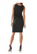 Designer-Kleid schwarz-bunt