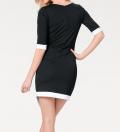 Designer-Kleid schwarz-weiß