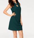 Designer-Kleid tannengrün