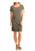 Designer-Kleid taupe