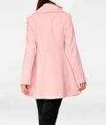 Designer-Kurzmantel rose
