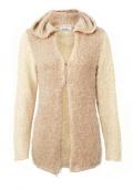 Designer-Kuschelcardigan puder-creme