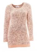 Designer-Kuschelpullover rose