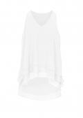 Designer-Lagentop ecru