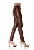 Designer-Lammnappalegging cognac