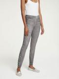 Designer-Leggings grau