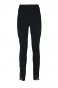 Designer-Leggings mit Spitze schwarz