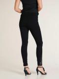 Designer-Leggings mit Spitze schwarz