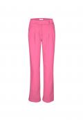 Designer-Leinenhose im Casual-Look himbeere