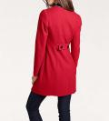 Designer-Longblazer rot