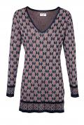 Designer-Longpullover bunt