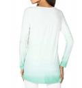 Designer-Longshirt ecru-mint