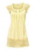 Designer-Longshirt gelb