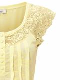 Designer-Longshirt gelb