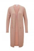 Designer-Longstrickjacke altrosè
