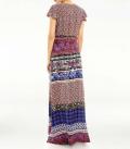 Designer-Maxikleid bunt