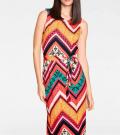 Designer-Maxikleid bunt