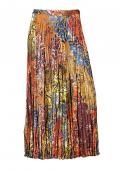 Designer-Maxirock bunt