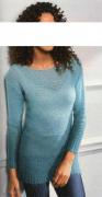 Designer-Mohairpullover türkis-petrol