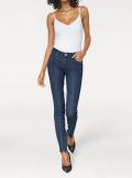 Designer-Optimizer-Jeans blau