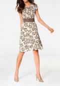 Designer-Optimizer-Kleid offwhite-taupe