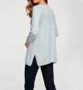 Designer-Oversized Pullover softbleu