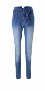 Designer-Paperbag-Jeans blue-denim
