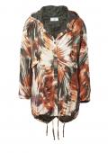 Designer-Parka khaki-rost
