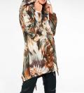 Designer-Parka khaki-rost