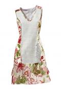Designer-Patchkleid bunt