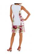 Designer-Patchkleid bunt