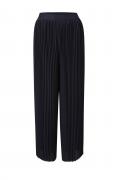 Designer-Plissee-Culotte marine