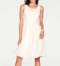 Designer-Prinzesskleid ecru