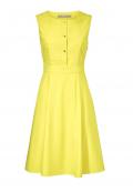 Designer-Prinzesskleid gelb
