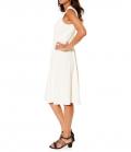 Designer-Prinzesskleid offwhite