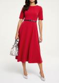 Designer-Prinzesskleid rot