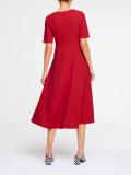 Designer-Prinzesskleid rot