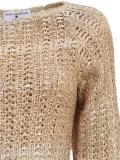 Designer-Pullover apricot-metallic