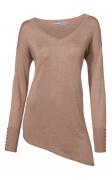 Designer-Pullover beige