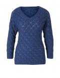 Designer-Pullover blau