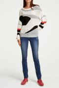 Designer-Pullover bunt