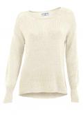 Designer-Pullover creme